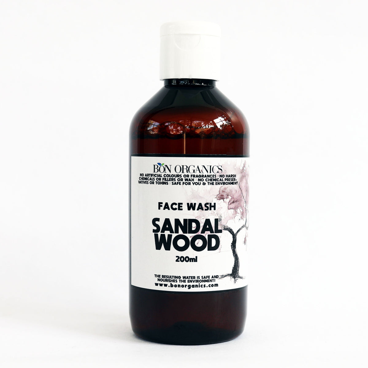 Sandalwood Face Wash Bon Organics